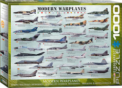 Modern Warplanes Puzzle 2D 1000 Pieces