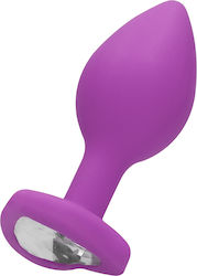 Shots Heart Butt Plug Regular Πρωκτική Σφήνα Purple