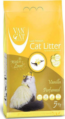 Van Cat Perfumed Nisip pentru pisici Vanilie Aglutinare 5kg 51027