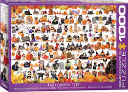 Puzzle Halloween Pets 2D 1000 Κομμάτια