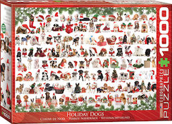 Holiday Dogs 1000pcs