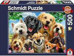 Dog Selfie Puzzle 2D 500 Pieces