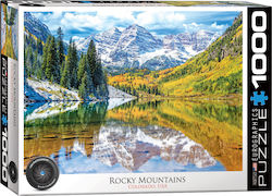 Rocky Mountains Puzzle 2D 1000 Pieces