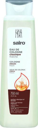 Sairo Classic Fresh Eau de Cologne 750ml