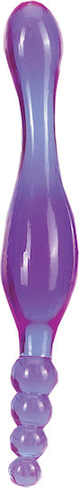 Seven Creations Smoothy Prober Πρωκτικό Dildo Clear Lavender 19.8cm