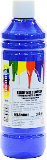 Colorfix Ready Mix Tempera Farben Ultramarine in Flasche 500ml 1Stück