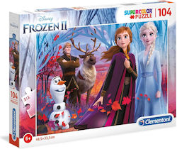 Παιδικό Puzzle Frozen 2 104pcs για 6+ Ετών Clementoni