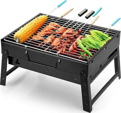 Small BBQ Tragbar Holzkohlegrill 35.5cmx27cmcm.