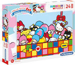 Детски Пъзел Hello Kitty за 3++ Години 24бр Clementoni