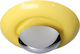 Keskor Deckenleuchte 35cm Gelb mit Fassung G9