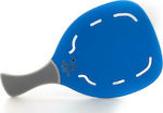 My Morseto Gold Beach Racket Blue with Slanted Handle Gray