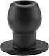 Perfect Fit Brand Tunnel Anal Plug Extra Large Anal Plug XLarge Black