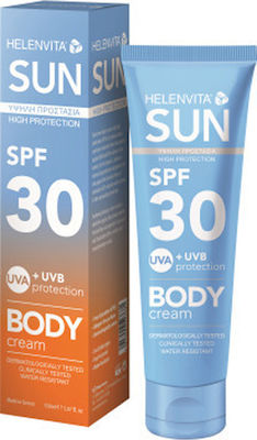 Helenvita Sun High Protection Αδιάβροχη Αντηλιακή Κρέμα για το Σώμα SPF30 150ml