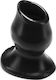Oxballs Pig-Hole Fuckplug Tar Πρωκτική Σφήνα Small Black 7.6cm