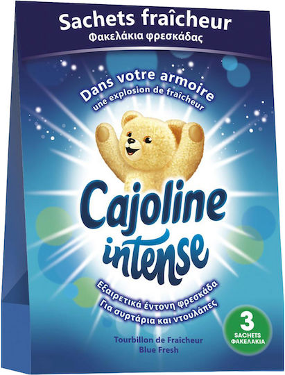 Cajoline Parfum pentru Dulap cu Aromă Albastru proaspăt 3buc