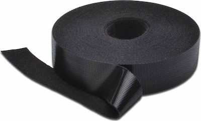 Digitus Self-Adhesive Hook & Loop Tape Black 20mmx10m 1pcs DN-CT-10M-20