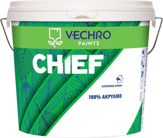 Vechro Chief Plastic Acrilyc Paint for Exterior Use Ceramides 750ml