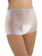 Hospital 4 Pack White Maternity Brief Disposable