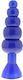 Nanma Bendable Butt Rattler Πρωκτικό Dildo Blue 20cm