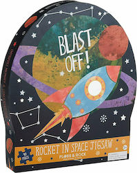 Puzzle pentru Copii Rocket in Space 40buc Floss & Rock