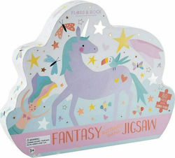 Παιδικό Puzzle Fantasy Butterfly Shaped για 5+ Ετών 80pcs Floss & Rock