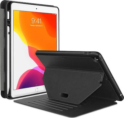 ESR Sentry Slim Flip Cover Piele artificială Negru (iPad 2019/2020/2021 10.2'' - iPad 2019/2020/2021 10.2'')