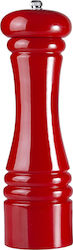 Ibili Χειροκίνητος Μύλος Πιπεριού Ξύλινος σε Κόκκινο Χρώμα 30cm