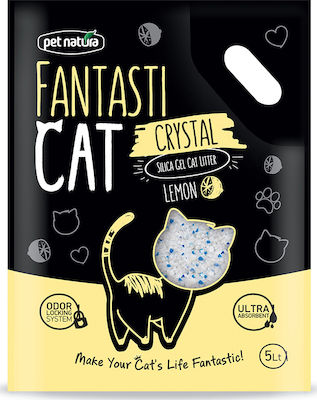 Pet Natura Fantasticat Crystal Cat Litter Lemon 2kg 5lt