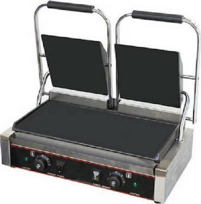 Karamco HEG-813B Commercial Double Sandwich Maker with Flat Top and Flat Bottom 3600W