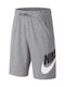 Nike Sportliche Kinder Shorts/Bermudas Gray