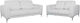 Set de Sufragerie Kenzie 3-Seater & 2-Seater