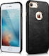 Xoomz XIP 7001 Back Cover Piele artificială Negru (iPhone 8/7 Plus)
