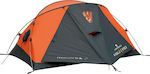 Ferrino Maverick 2 Winter Camping Tent Climbing Orange with Double Cloth for 2 People Waterproof 10000mm 210x120x100cm