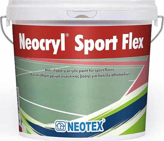 Neotex Neocryl Sport Flex Χρώμα Ακρυλικό Κεραμιδί 4kg
