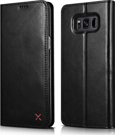 Xoomz XS 99001PU Wallet Δερματίνης Μαύρο (Galaxy S8)