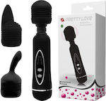 Pretty Love Vibrator Wand Body Massager Vibrator Masaj 20cm BW-055002A Negru