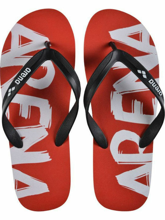 Arena Herren-Flip-Flops Rot