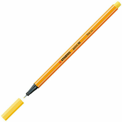 Stabilo Point 88 Design Marker 0.4mm Yellow