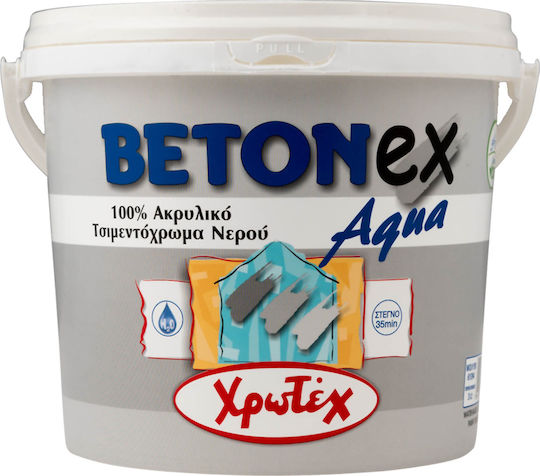 CHrotech Betonex Aqua Betonfarbe Acryl White 9Es