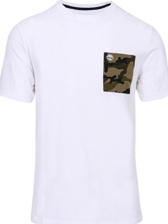 Timberland T-shirt Λευκό