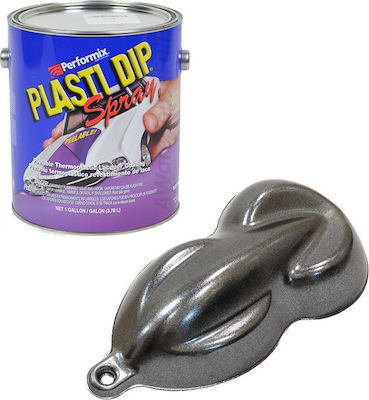 Plasti Dip Χρώμα Προστατευτικού Φιλμ 1lt Silver Metalizer Sprayable