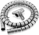 Lineme Spirală Cabluri 15mm 2m Gri