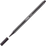 Stabilo Pen 68 Μαρκαδόρος Σχεδίου 1mm Μαύρος