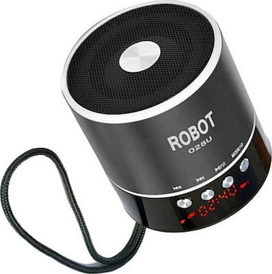 Robot 028U Φορητό Ραδιόφωνο Μπαταρίας με USB Μαύρο