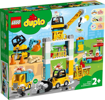 LEGO® DUPLO® Town: Tower Crane & Construction (10933)