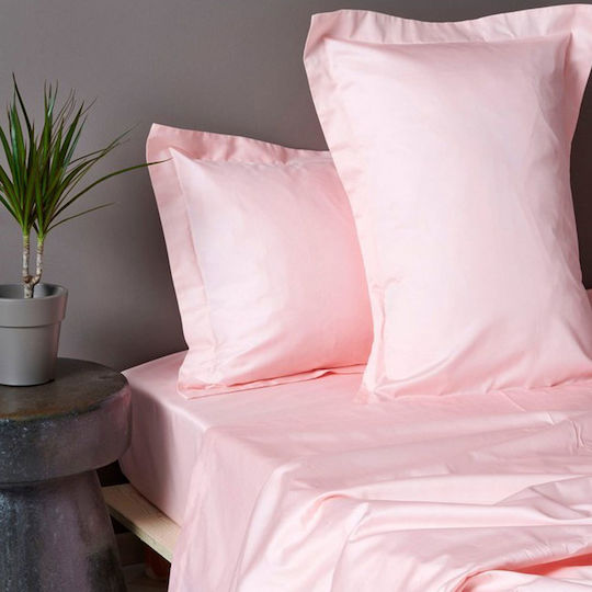 Palamaiki Sheet Sets Queen 245x270cm. Luxe Sateen Pink 4pcs