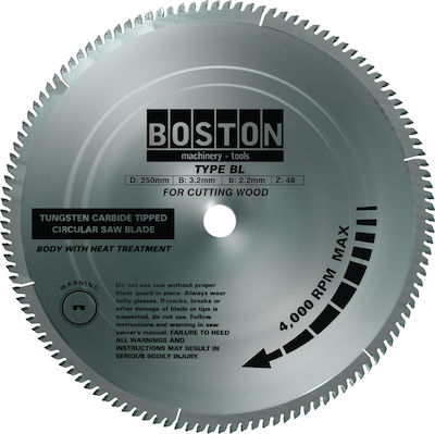 Boston 48187 Cutting Disc Wood 300mm with 48 Teeth 1pcs