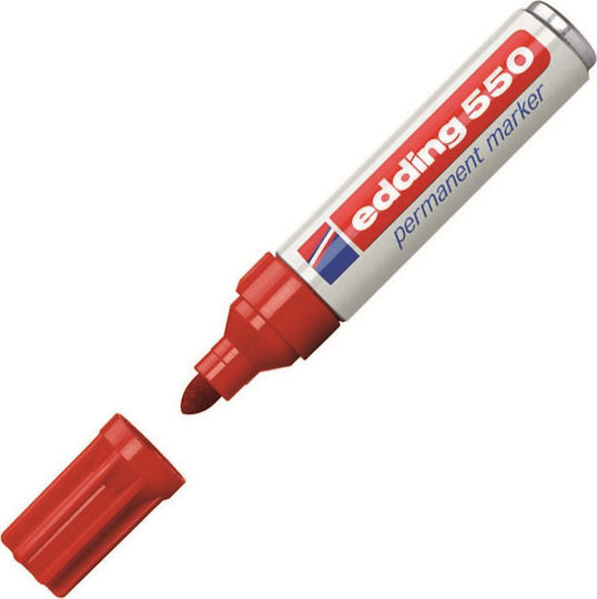 Edding 550 Permanent Marker 4mm Red