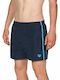 Arena Fundamentals Solid Men's Swimwear Shorts Navy Blue Striped