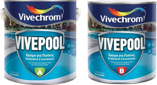 Vivechrom Vive Pool Боя за басейн Синьо 3.75лт 0105094